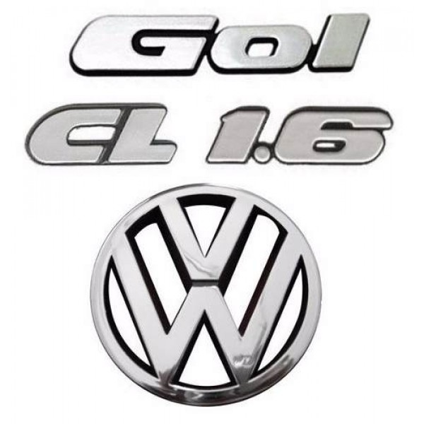 Kit Emblema Gol CL 1.6 91 em diante